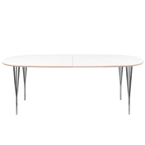 Haslev Symphony 78 Spisebord Laminat Splitben 105   200 Cm