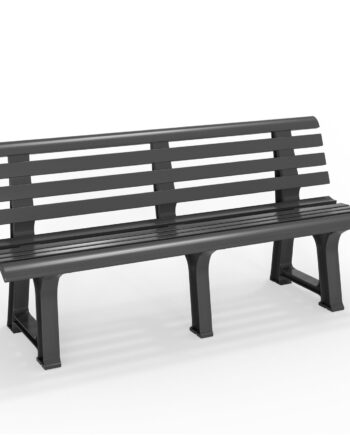Havebænk Orchidea Antracit 145x49x74 Cm