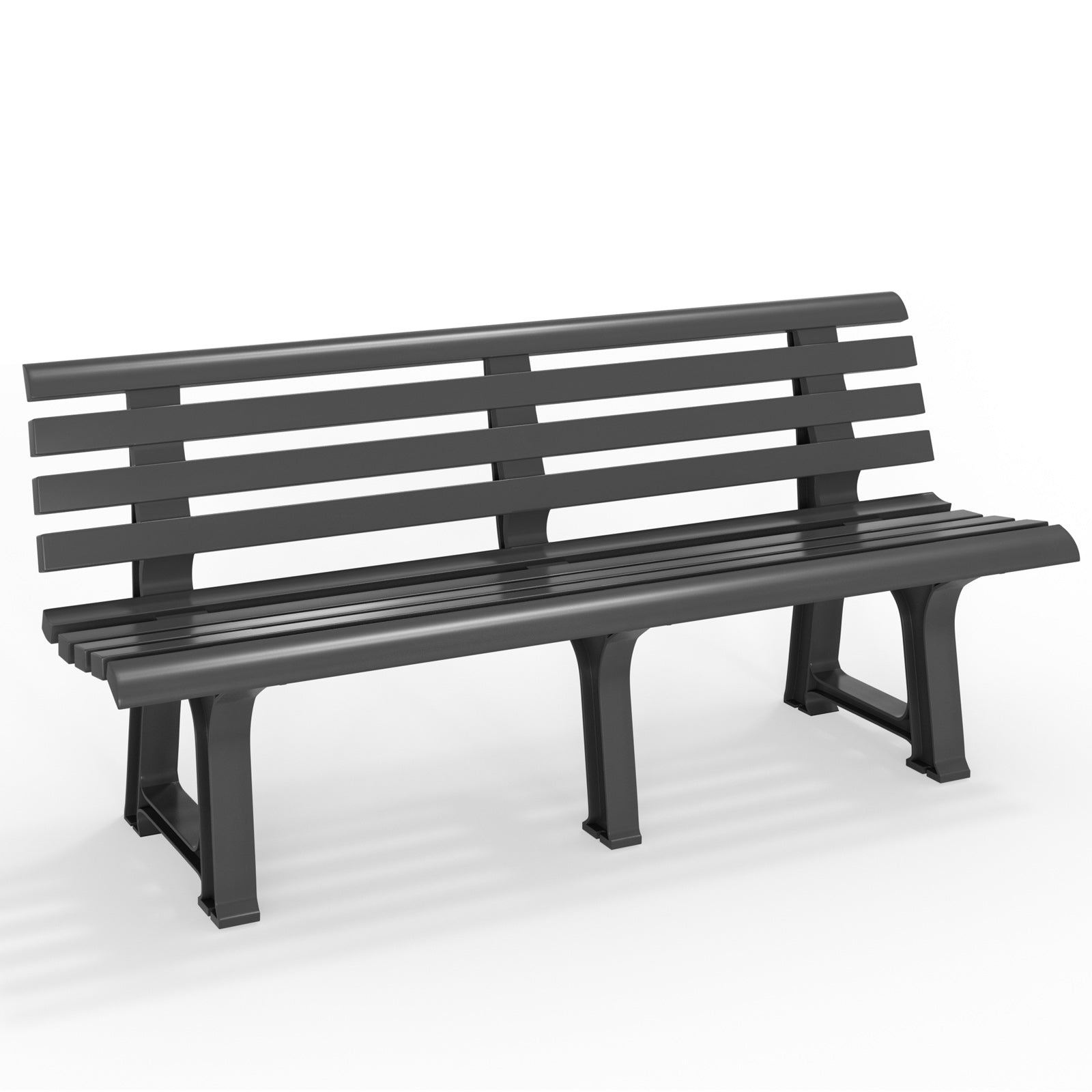 Havebænk Orchidea Antracit 145x49x74 Cm