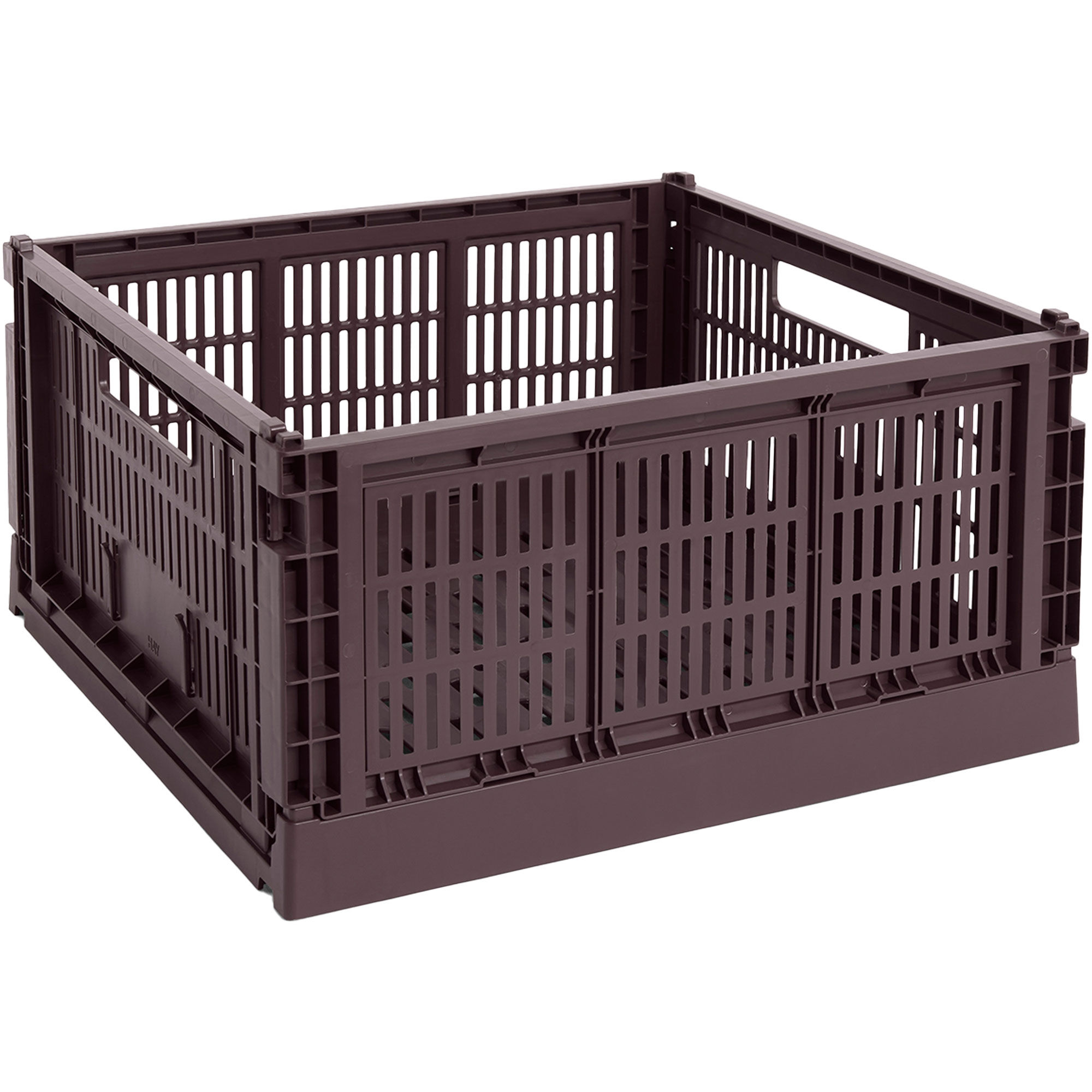 Hay Colour Crate Large Square Opbevaringskasse  Bordeaux