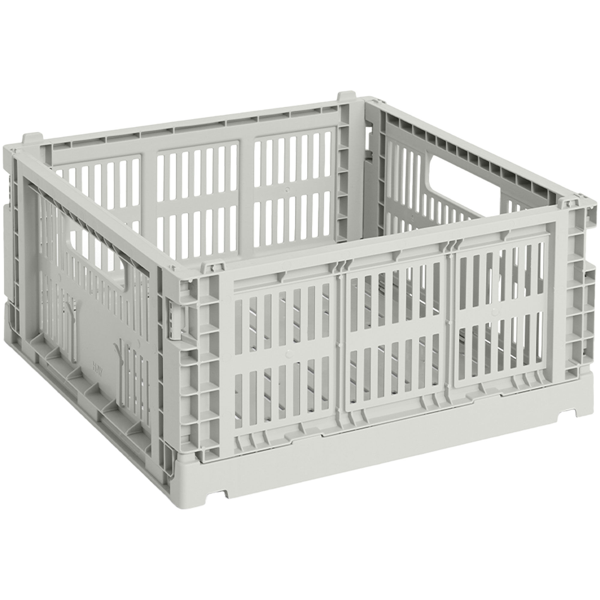 Hay Colour Crate Medium Square Opbevaringskasse  Grå