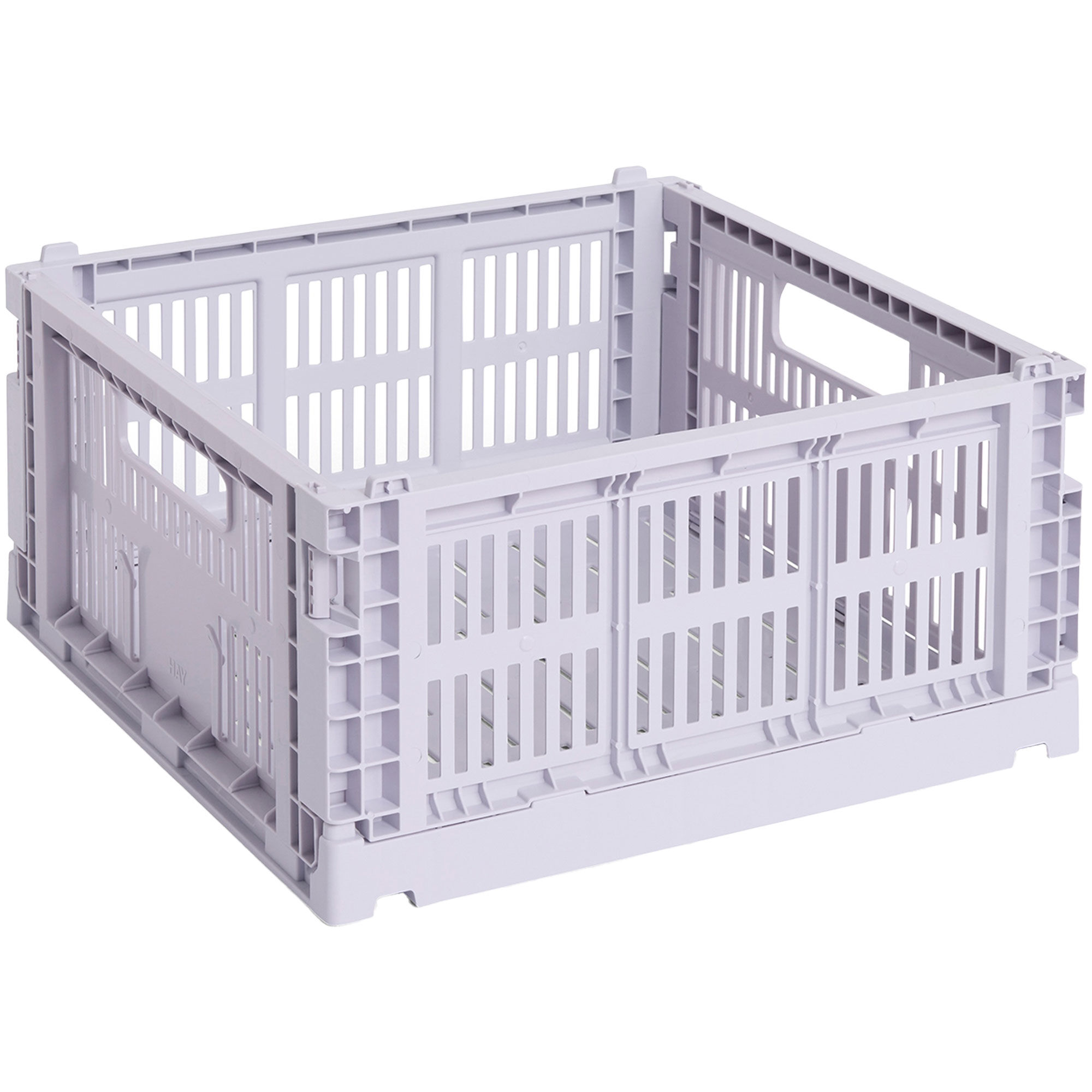 Hay Colour Crate Medium Square Opbevaringskasse  Lavendel