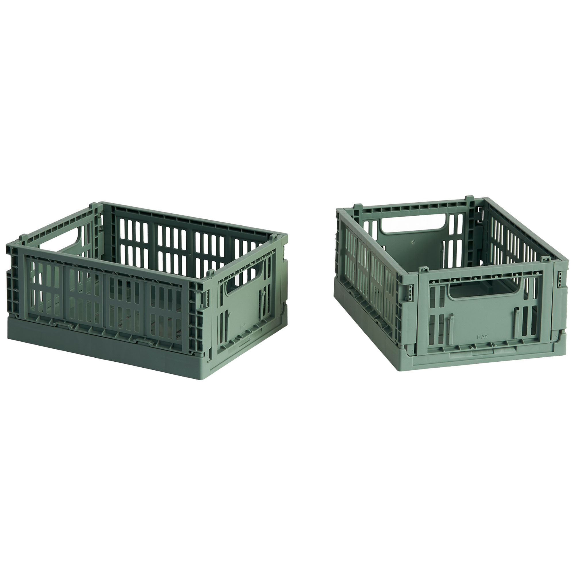 Hay Colour Crate Mini Opbevaringskasse  Sage Green    Stk