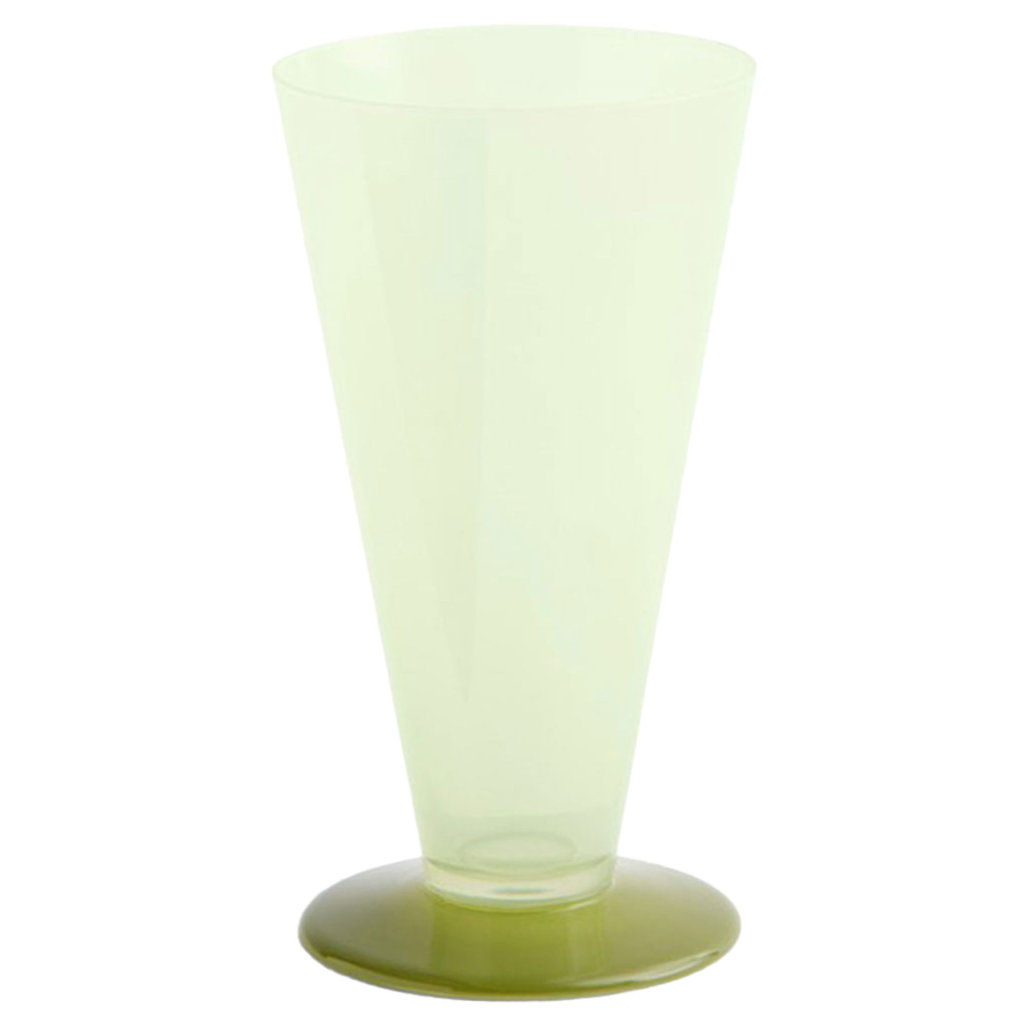 Hay Conocal Vase Small  Lysgrøn Mørk Lime