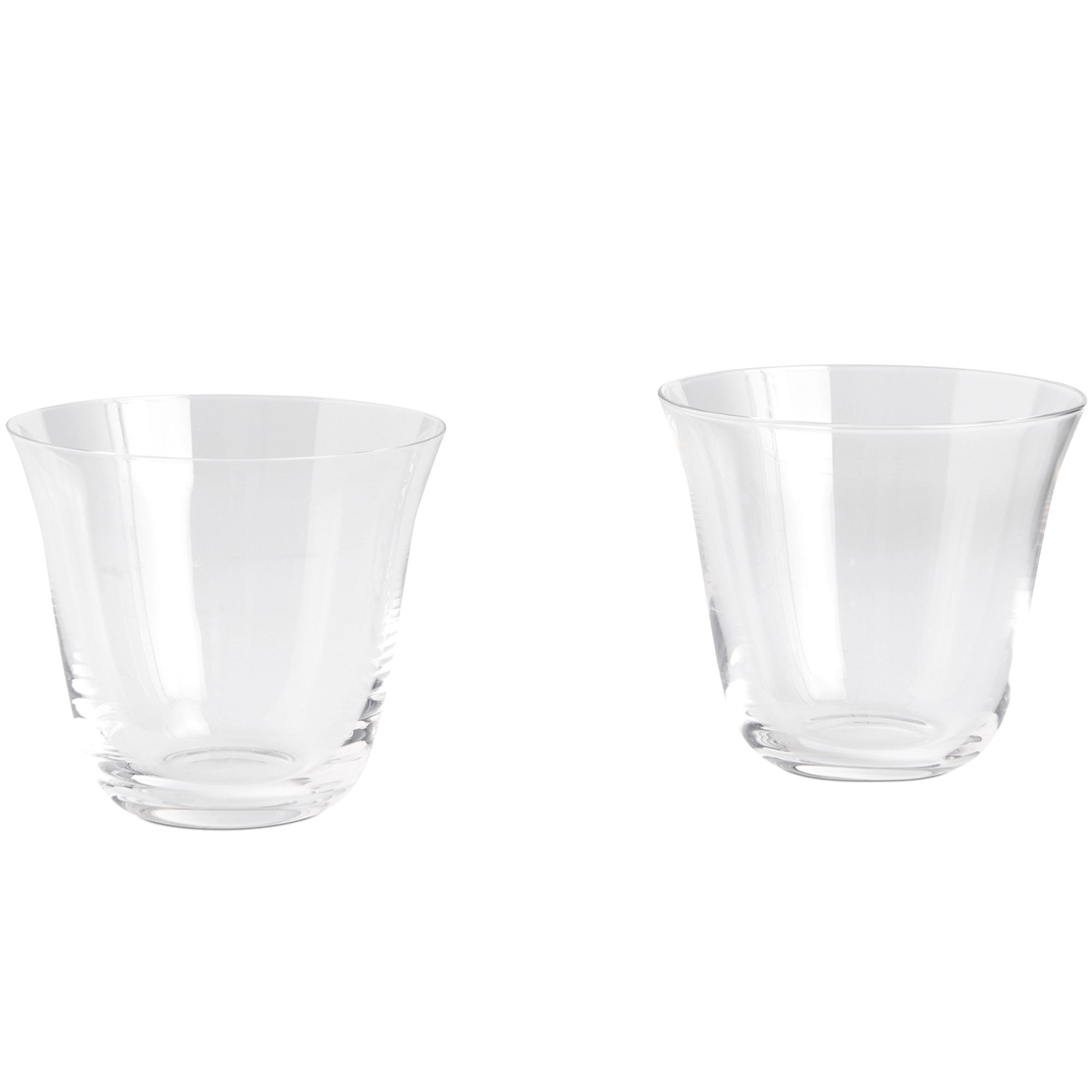 Hay Curve Tumbler Glas Small  -pak  Klar