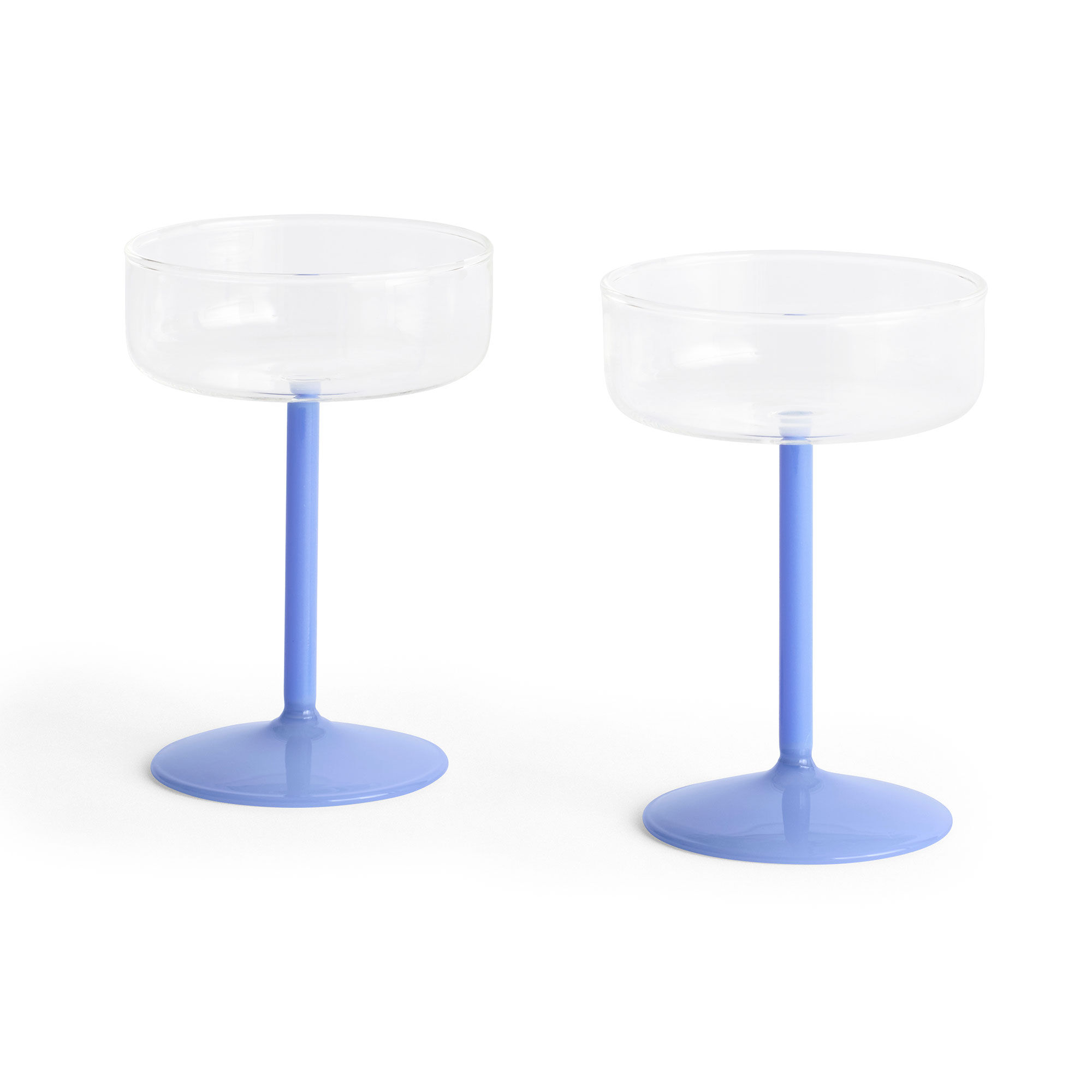 Hay Tint Coupéglas Clear Jade  -blue 2stk