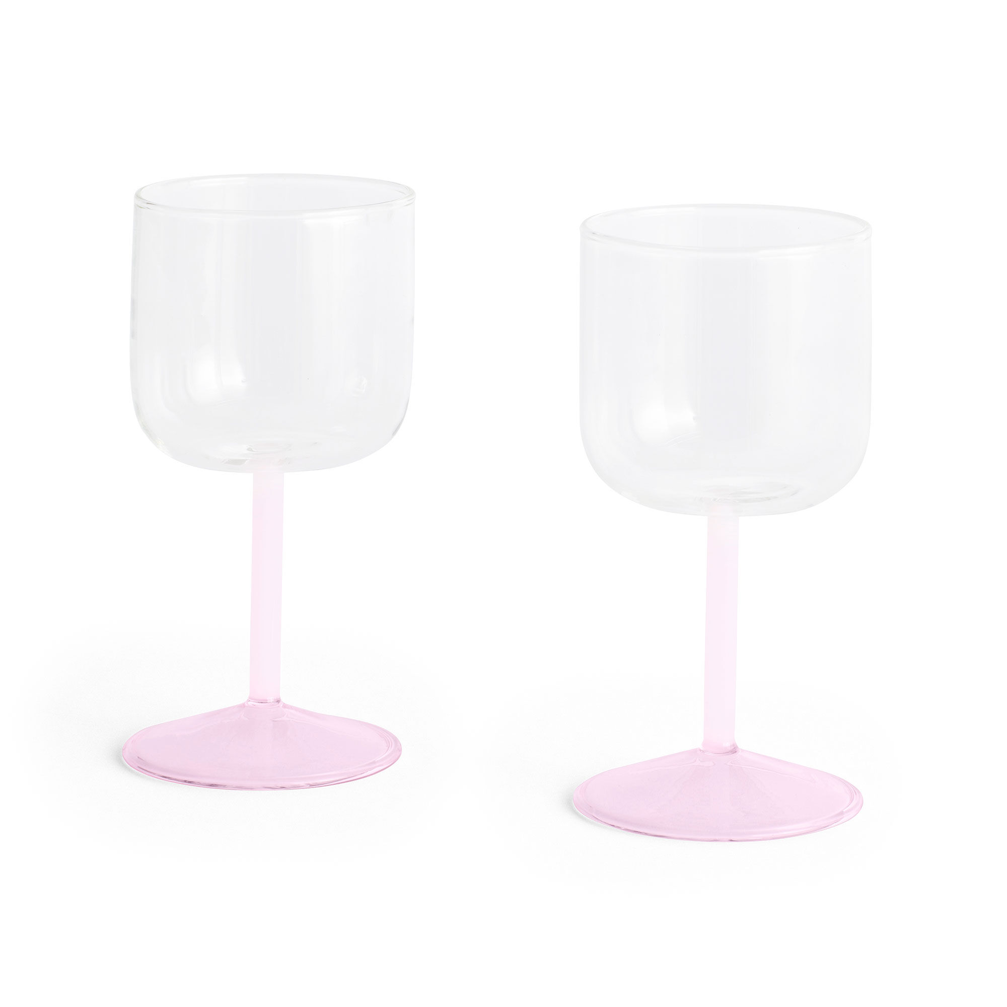 Hay Tint Vinglas Clear Jade  -pink  -pink 2stk