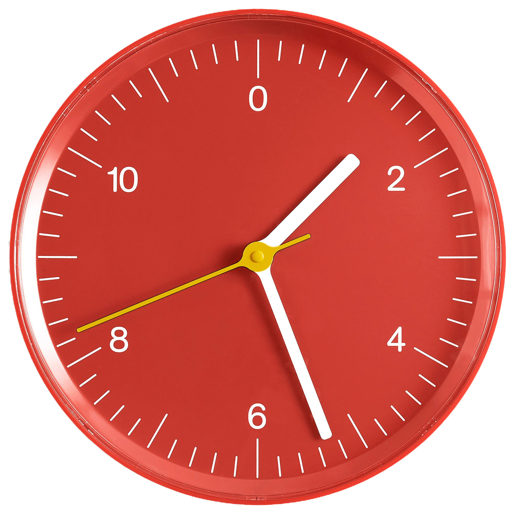 Hay Wall Clock Vægur  Rød