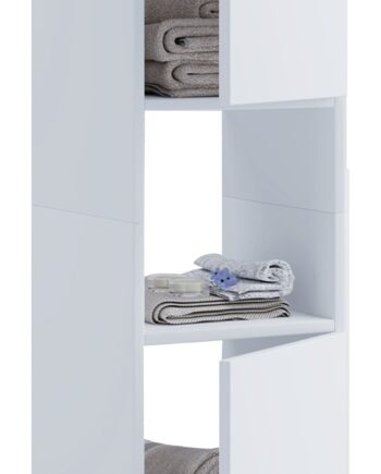 Højskab     160      31      30 Cm  Hvid