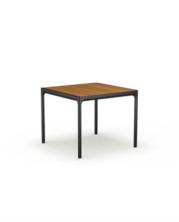 Houe Four Havebord 90x90 Cm Bambus  : Erling Christensen Møbler