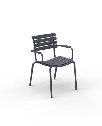 Houe Reclips Havestol Dark Grey  : Erling Christensen Møbler