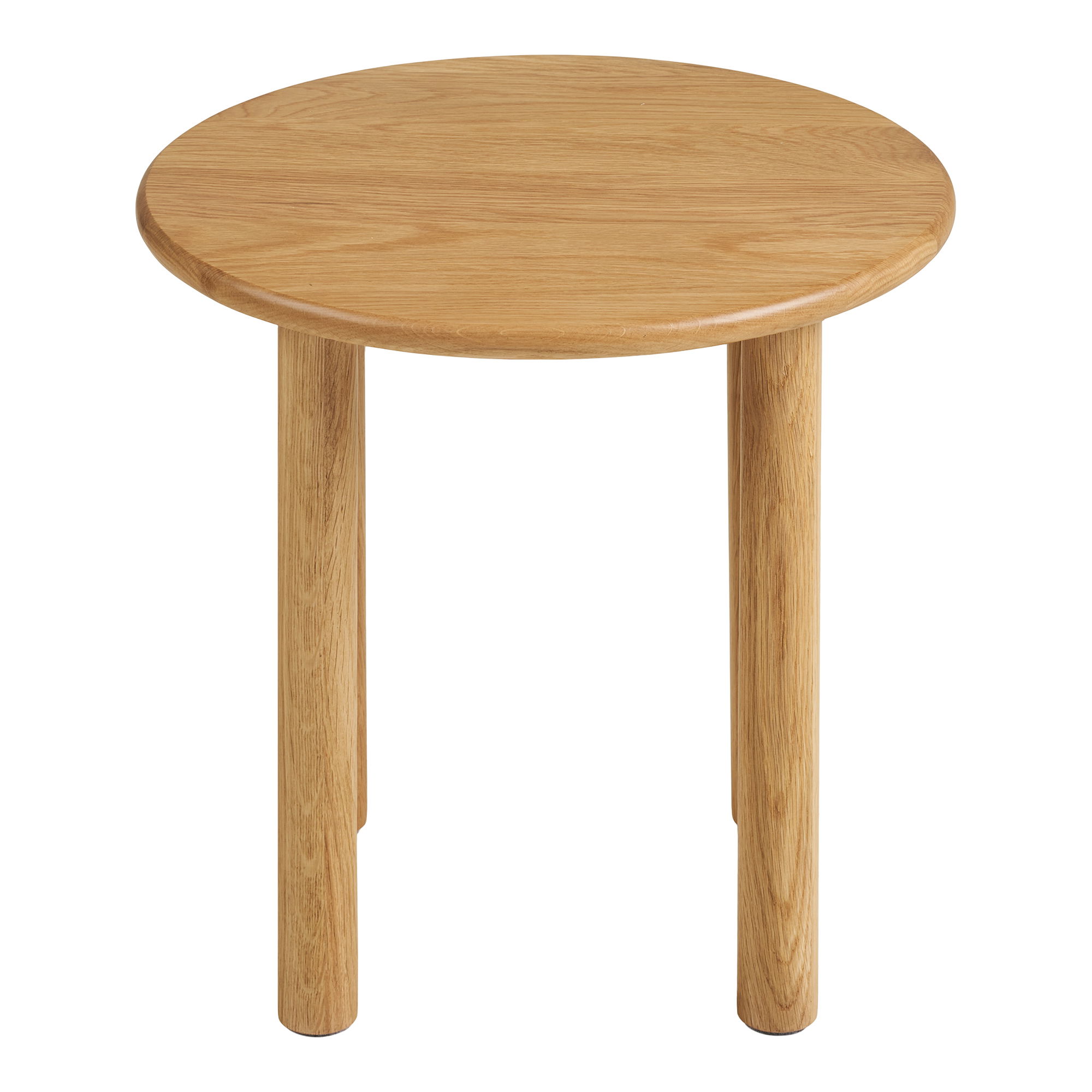 House Nordicâ Jena Sidebord Rund Natur Egetræ ø40