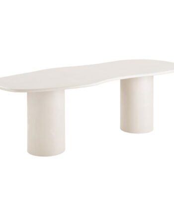 House Nordic Maranola Spisebord  Organisk Beige Cementlook Mdf  96x200