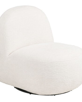 House Nordicâ Milo Drejestol Offwhite Polyester Og Metal