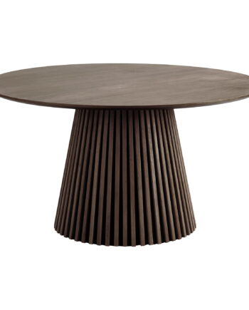 House Nordic Osaka Spisebord  Rund Smoked Egefiner  ø140