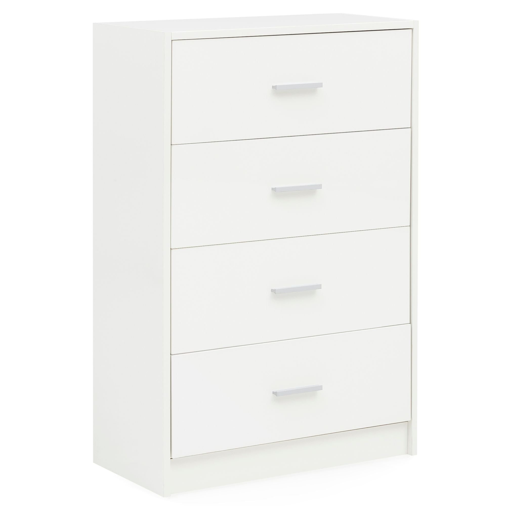Hvid Kommode   Højglans  60x90x30 Cm
