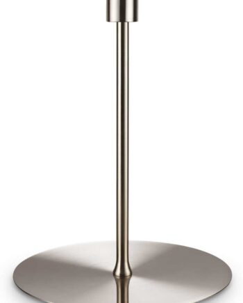 Ideal Lux Set Up Bordlampe E27 Indendørs Nikkelfinish ø20ã H33 Cm