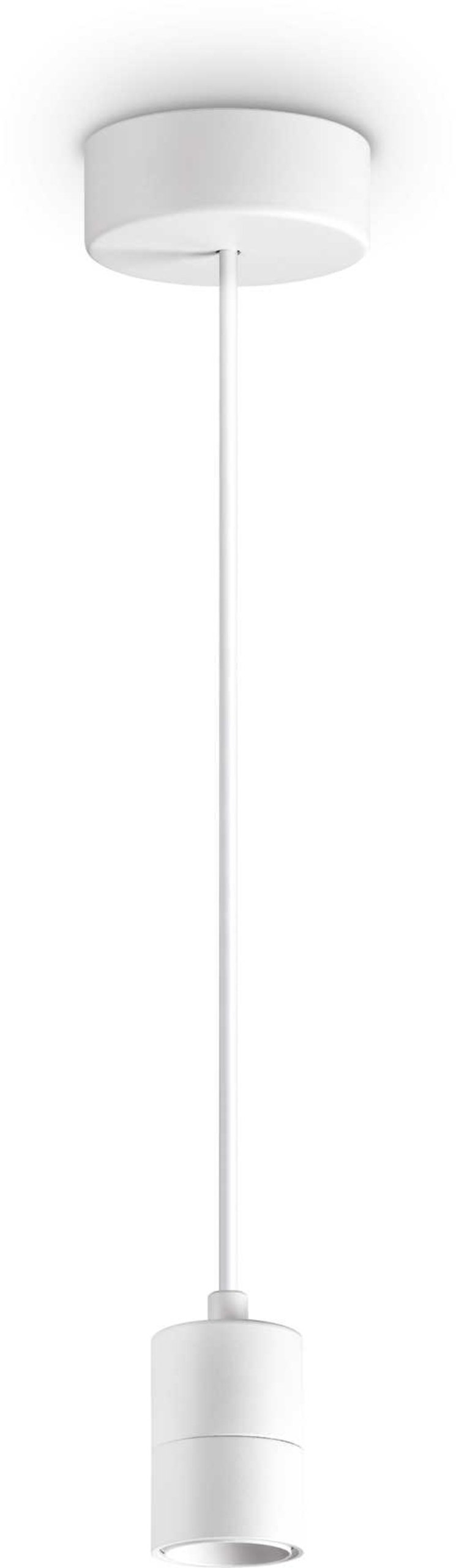 Ideal Lux Set Up Pendellampe ø45 Cm Hvid Metal Aluminium Med Justerbar Højde