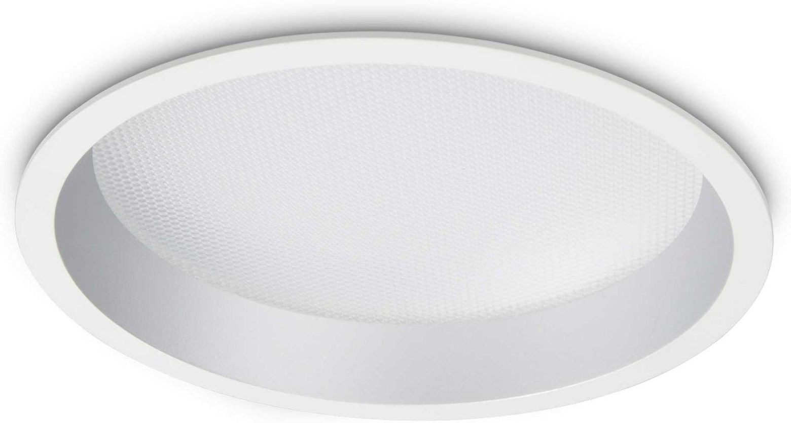 Indbygningsdownlight Ideal Lux Deep   Aluminium ø21 Cm 3200 Lm 3000   Led Ip20