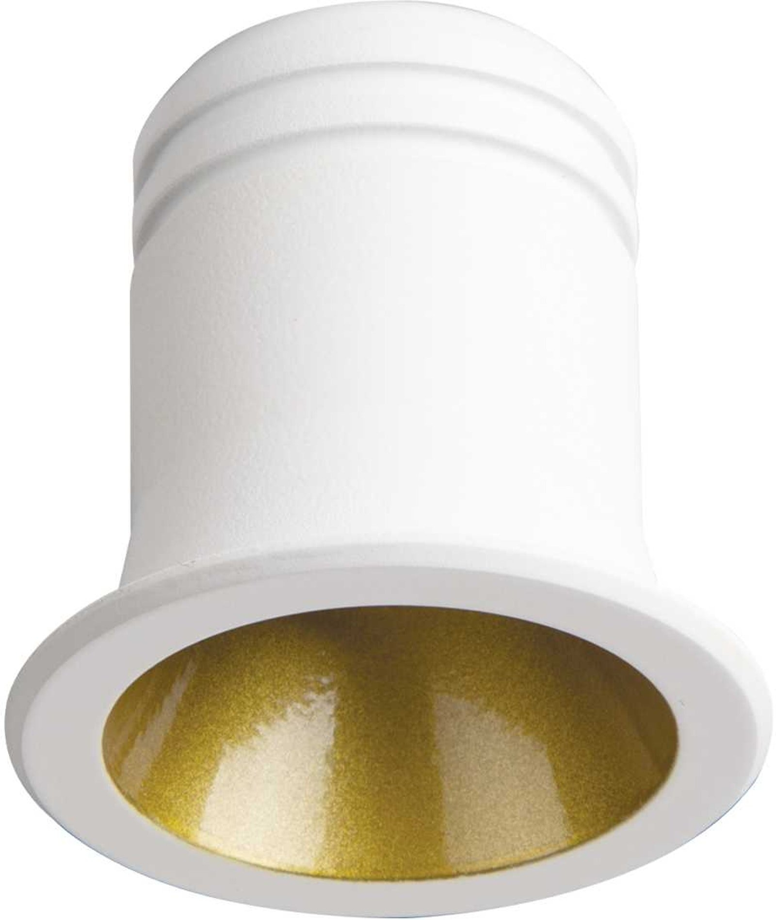 Indbygningsdownlight Ideal Lux Virus Led 3w 210 Lm ø4 Cm Guld Hvid