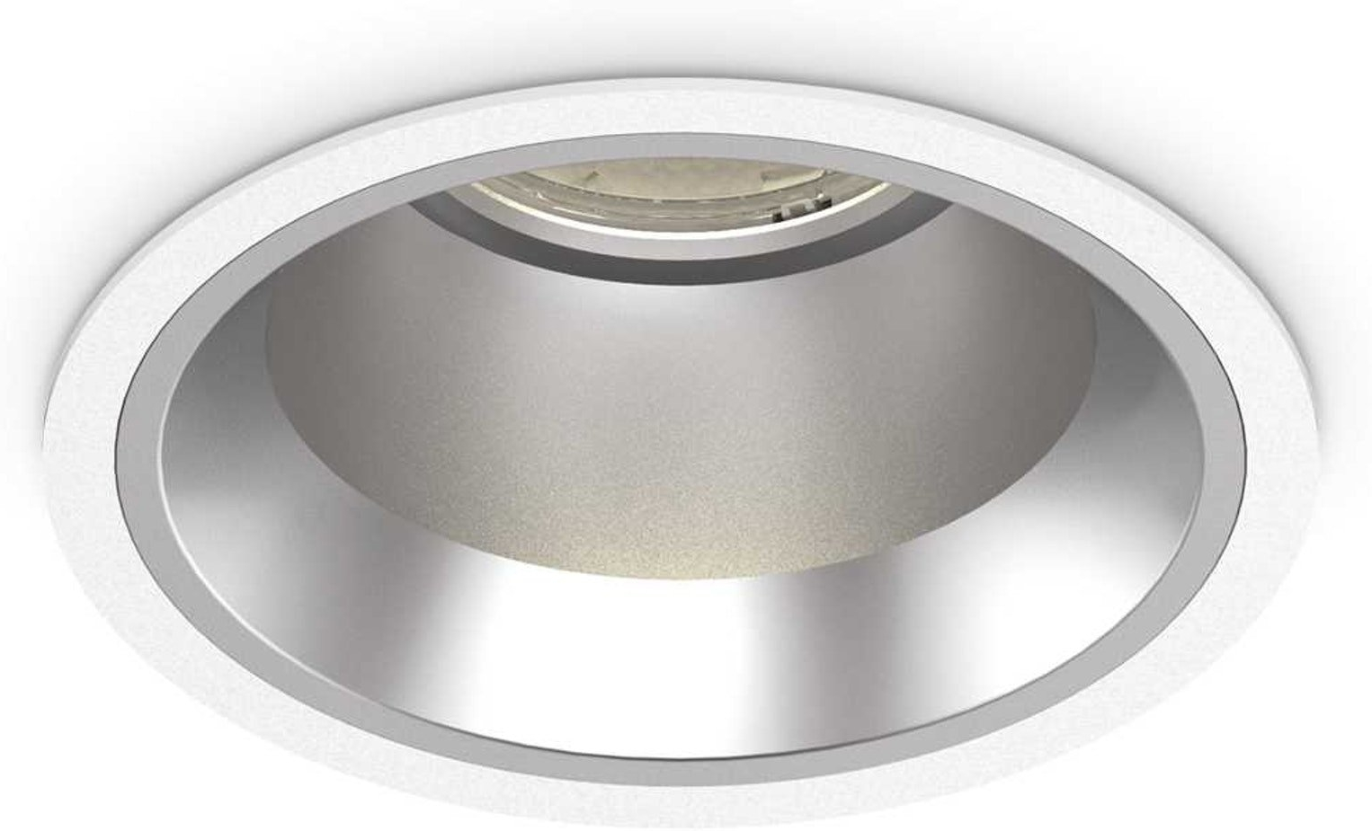 Indbygningslampe Ideal Lux Off Led 15w 1600 Lm ø11 Cm Ip54 Hvid