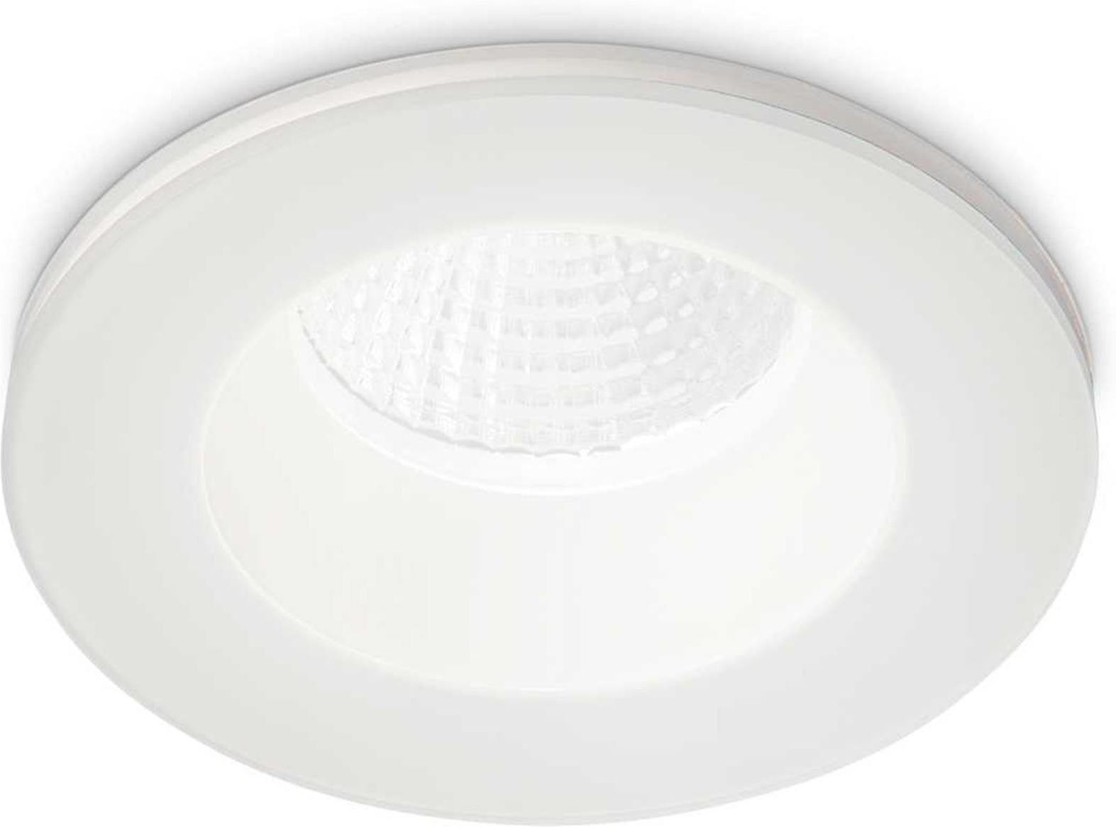 Indbygningslampe Ideal Lux Room-65 Led ø9   Cm H5 Cm Ip65 Hvid 800 Lm 3000