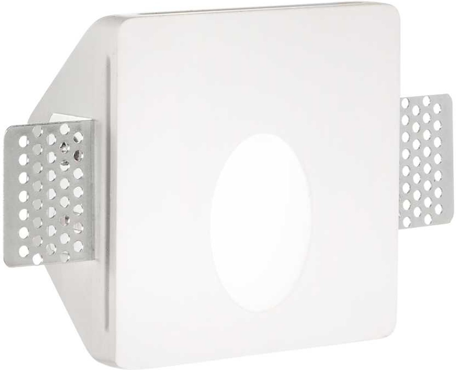 Indbygningslampe Ideal Lux Walky Led 1w 3000k 55 Lm Hvid Gips 10ã 10ã   Cm