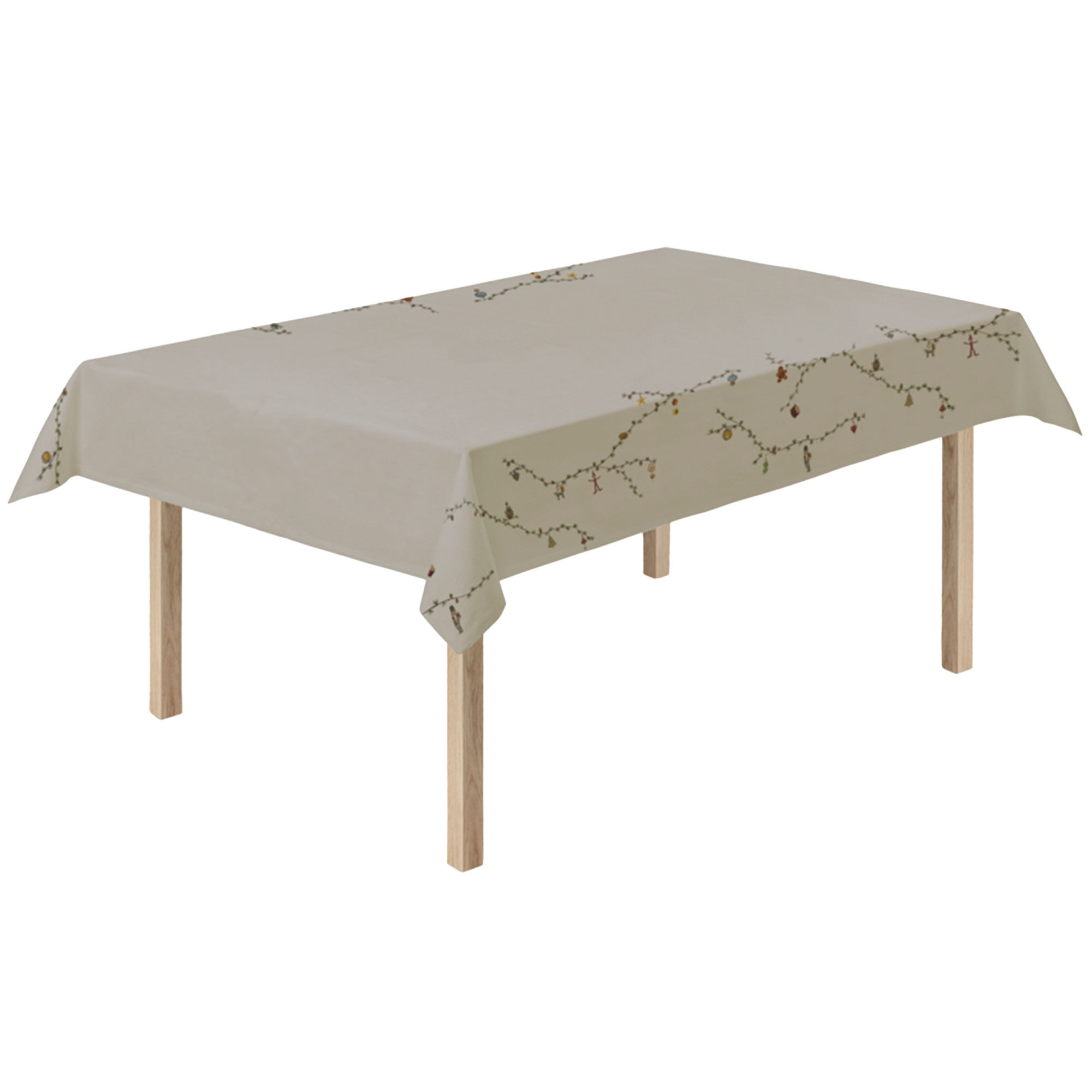 Kähler Hammershøi Christmas Juledug 150x270 Cm Sand