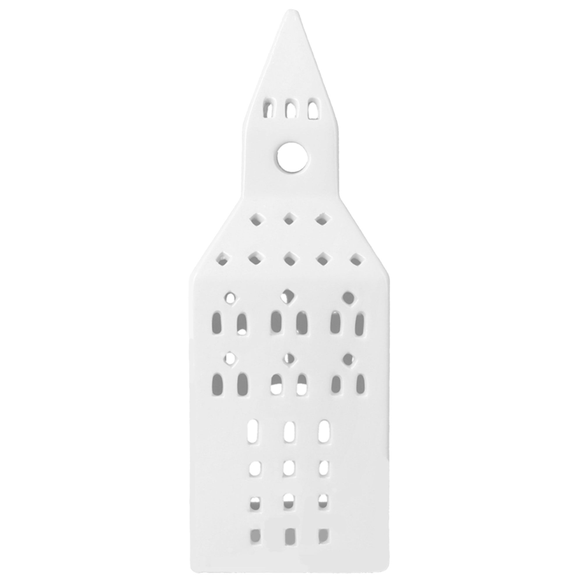 Kähler Urbania Kirketårn Lyshus 20 Cm  Hvid