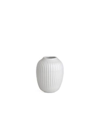 Kahler Kähler Hammershøi Vase Hvid H10 Cm  : Erling Christensen Møbler  : Erling Christensen Møbler