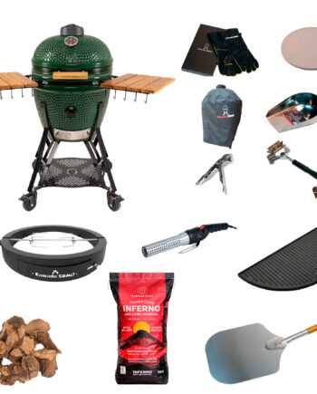 Kamado Sumo Classic Large Gen     Kamado-grill Med Deluxe-pakke  Grøn