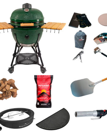 Kamado Sumo Classic Maxi Gen   Kamadogrill Med Deluxe-pakke  Grøn
