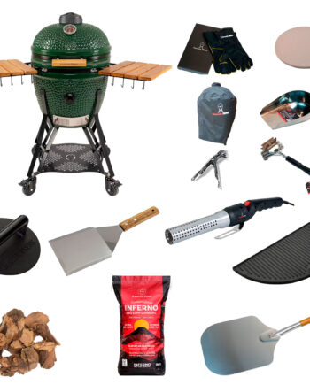 Kamado Sumo Large Gen     Kamado-grill Med Stor Grillpakke  Grøn
