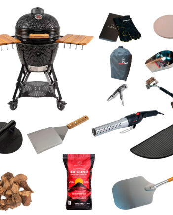 Kamado Sumo Large Gen   Kamadogrill Med Stor Grillpakke  Sort
