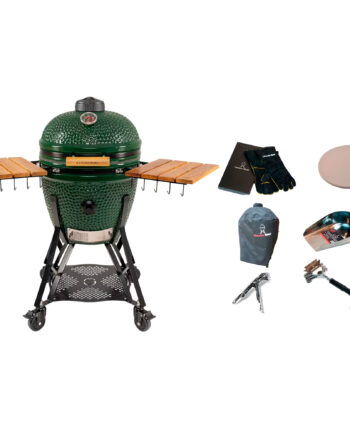 Kamado Sumo Large Gen   Kamadogrill Med Tilbehørspakke  Grøn