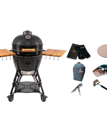 Kamado Sumo Large Gen   Kamadogrill Med Tilbehørspakke  Sort