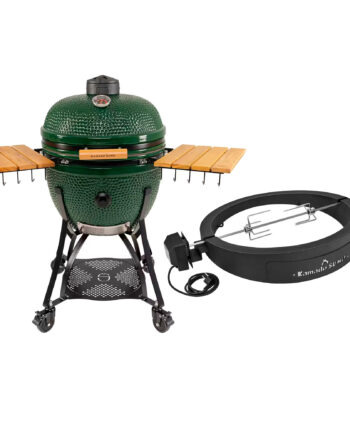 Kamado Sumo Maxi Gen   Kamado-grill Med Grillmesterens Rotisserie  Grøn