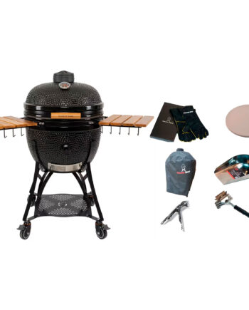 Kamado Sumo Maxi Gen   Kamado-grill Med Tilbehørspakke  Sort