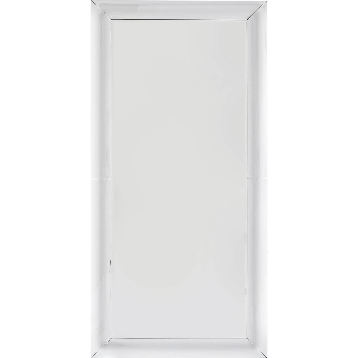 Kare Design Bounce Vægspejl Glas Sølv Spejlglas Mdf Rektangulær 207x99