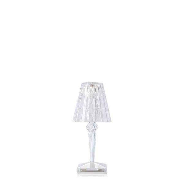 Kartell Battery Bordlampe Transparent : Erling Christensen Møbler