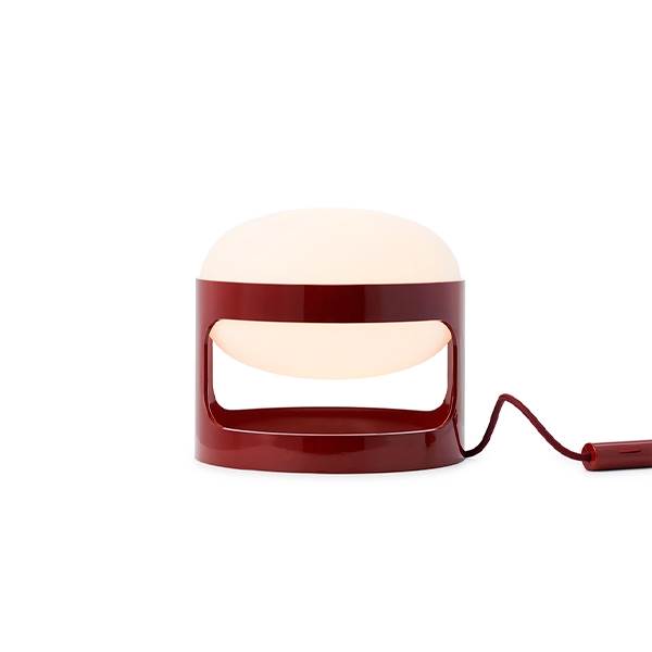 Kartell Kd28 Led-bordlampe Burgundy  : Erling Christensen Møbler