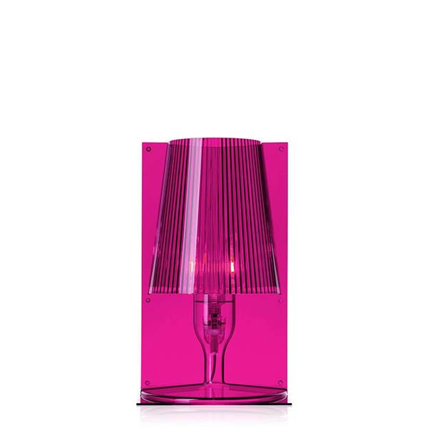 Kartell Take Bordlampe Pink  : Erling Christensen Møbler