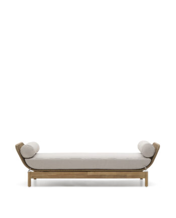 Kave Home Catalina Solseng     Hynder Beige Snor Akacietræ  208x73