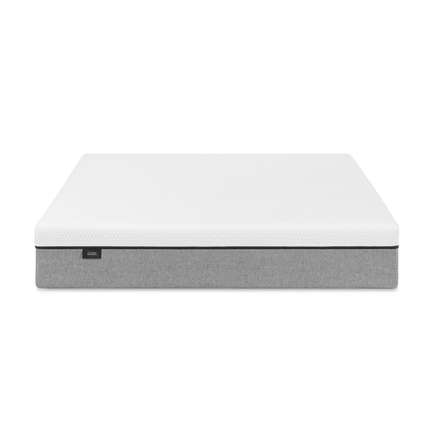 Kave Home Eva Memory Foam Madras Hvid Stof 140x190