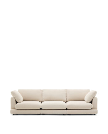 Kave Home Gala   Pers  Sofa Beige Chenille  300cm