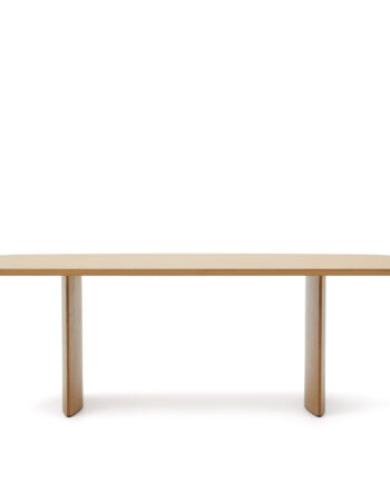 Kave Home Litto Spisebord  Rektangulær Natur Egefinér  240x100