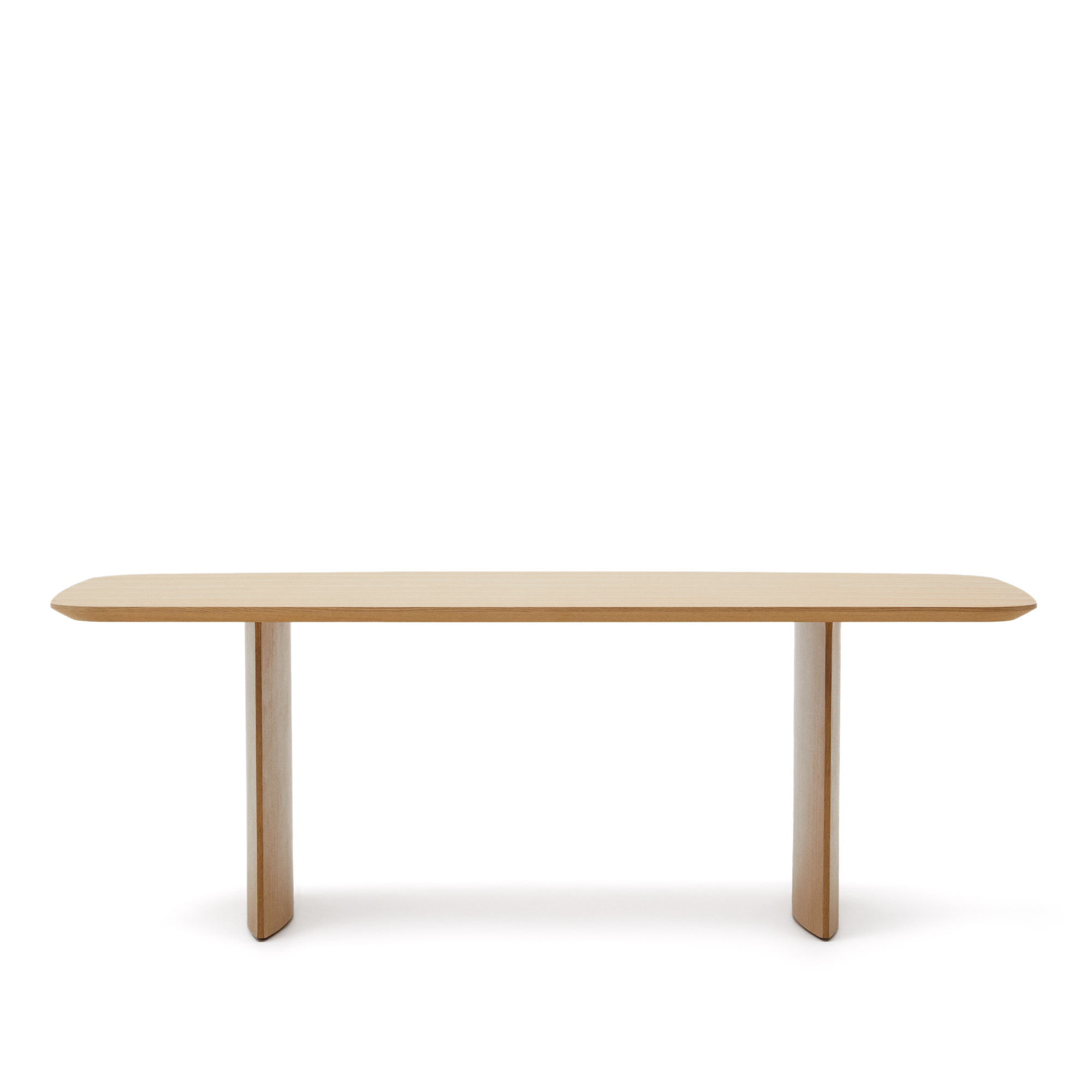 Kave Home Litto Spisebord Rektangulær Natur Egefinér 240x100