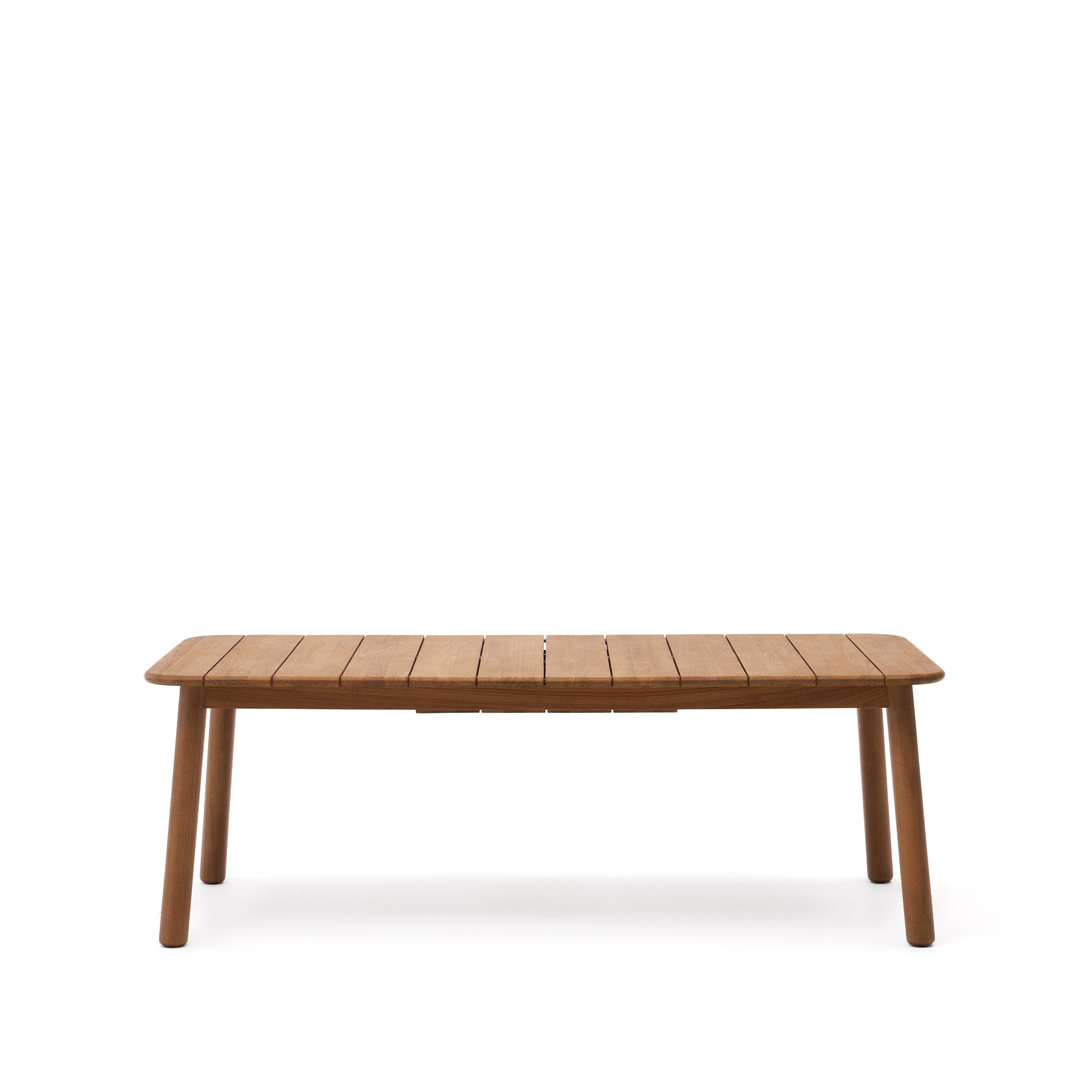 Kave Home Turqueta Havebord Udtræk Natur Teaktræ 220 294 X100