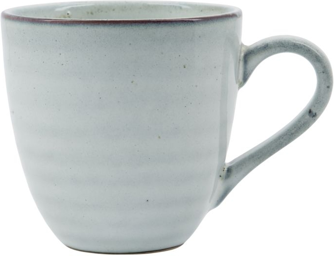 Keramikkop House Doctor Rustic ø9 Cm Grå Blå Håndlavet Kaffekrus