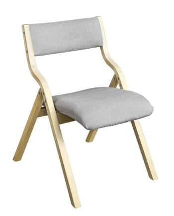 Klapstol Med Hynde  Grå